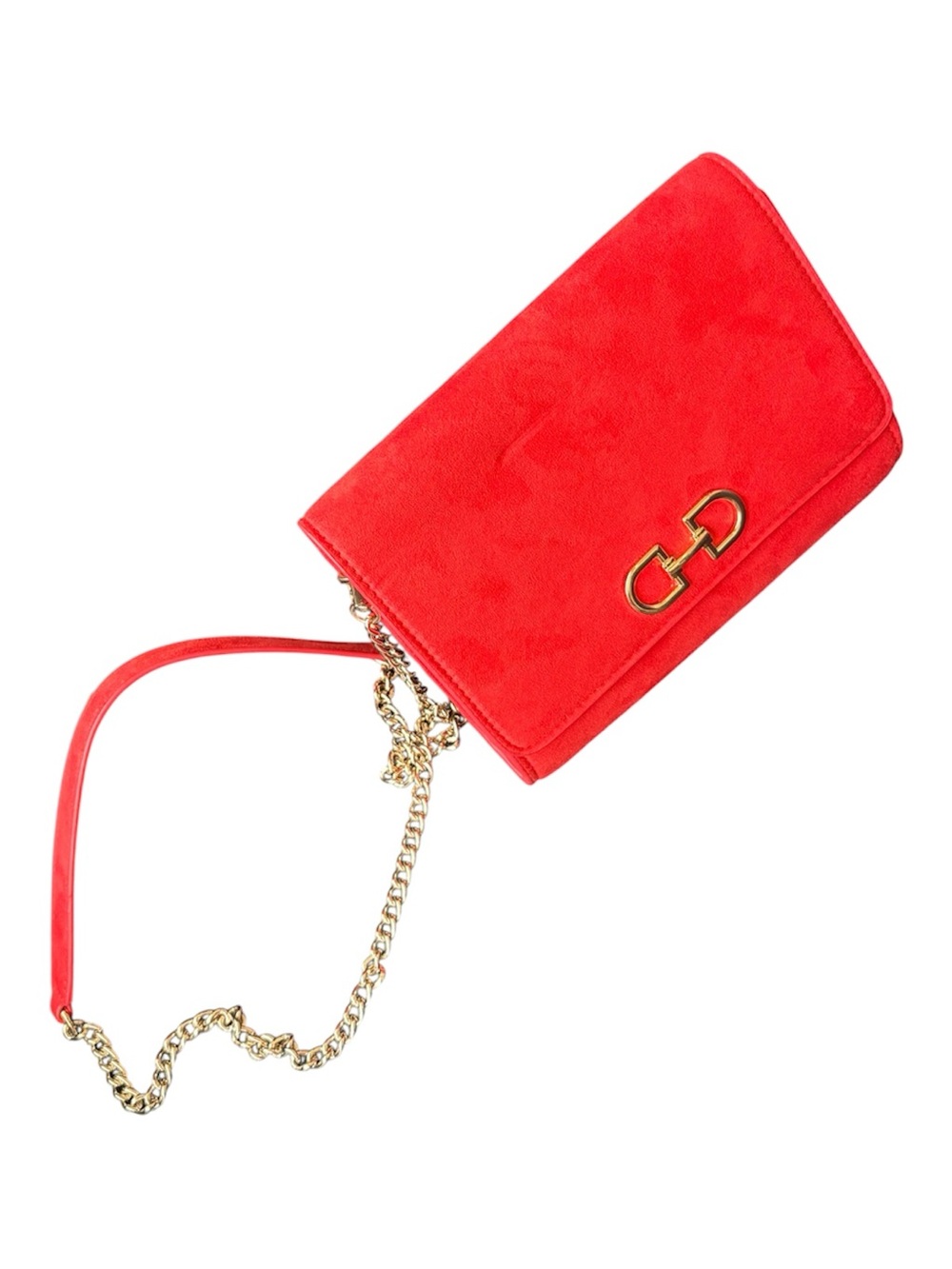 H&M Faux Suede Crossbody Bag